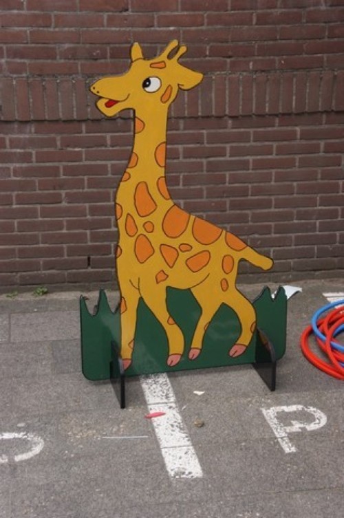Hoepelgooien - Giraffe 